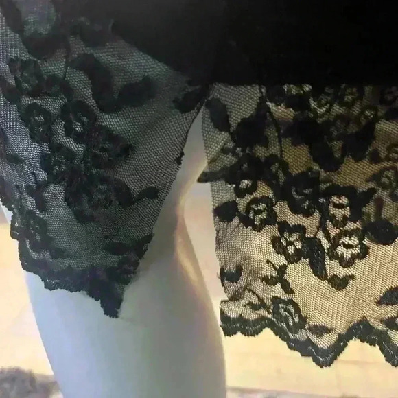 Vintage Necessary Objects Lace Dress with Slits Size  Small - Picture 6 of 6